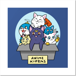 Anime Kittens Posters and Art